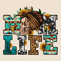Western Momlife Skull With Bandana Urban Heavy Tee | Teevron