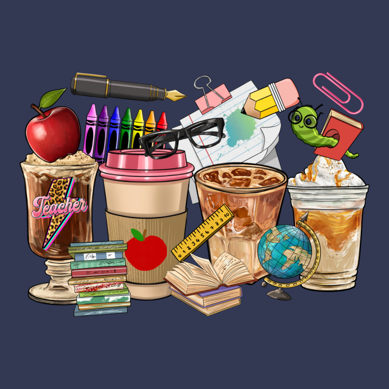 Teacher Coffee Cups Heavyweight Hoodie by FaDigitalArtStudio | Teevron
