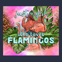 Just A Girl Who Loves Flamingo Heavyweight Sweatshirt | Teevron