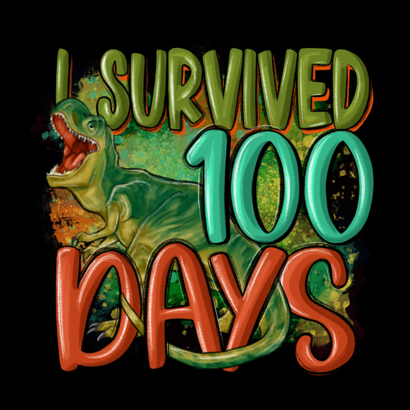 I Survived 100 Days Heavy Core Tee by MaliasSmallBusiness | Teevron
