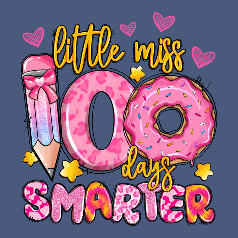 Little Miss 100 Days Smarter Vintage Hoodie by Artiststas | Teevron