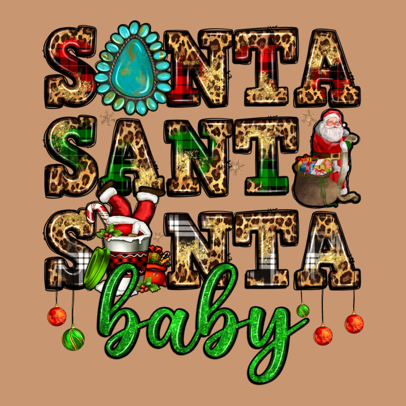 Santa Santa Santa Baby Heavyweight Hoodie by FaDigitalArtStudio | Teevron