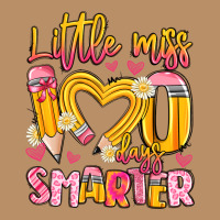 Little Miss 100 Days Smarter Vintage Hoodie | Teevron