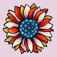 Patriotic Sunflower Ladies Tee | Teevron