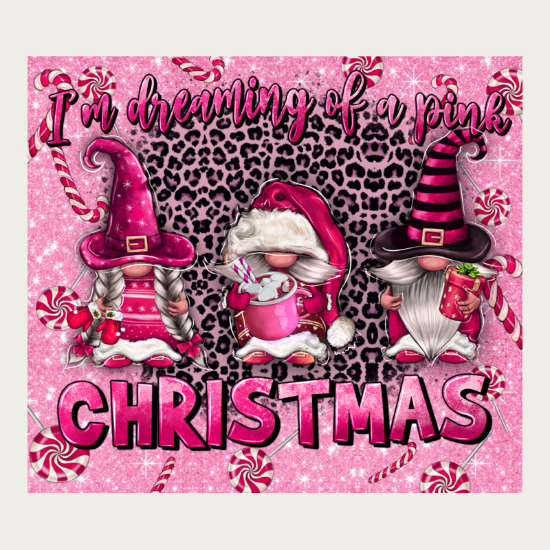 I'm Dreaming Of A Pink Christmas Zipper Hoodie by FaDigitalArtStudio | Teevron