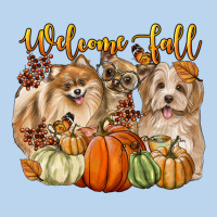 Welcome Fall With Dogs Classic Tee | Teevron