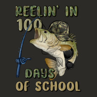 Reelin' In 100 Days Of School Heavy Core Tee | Teevron