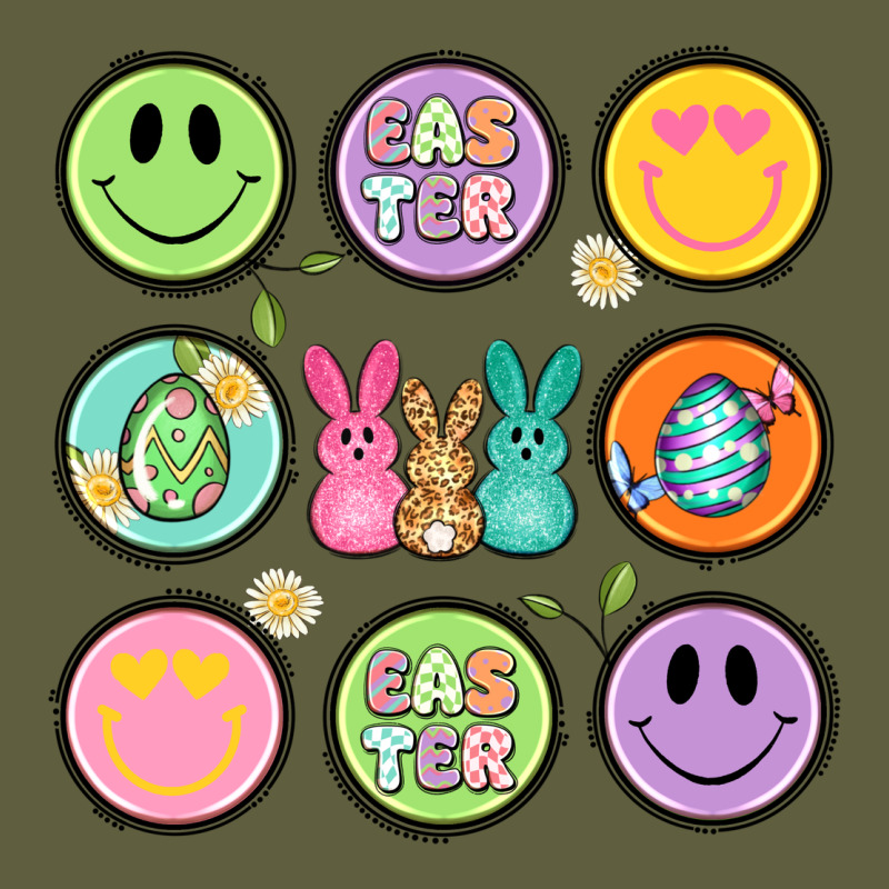Easter Day Smiley Faces Vintage Tee by Artiststas | Teevron