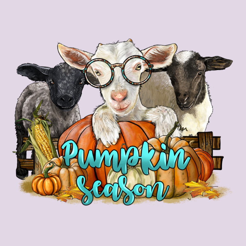 Pumpkin Season With Baby Sheeps And Goat Classic Tee by LillyAllenDesigns | Teevron