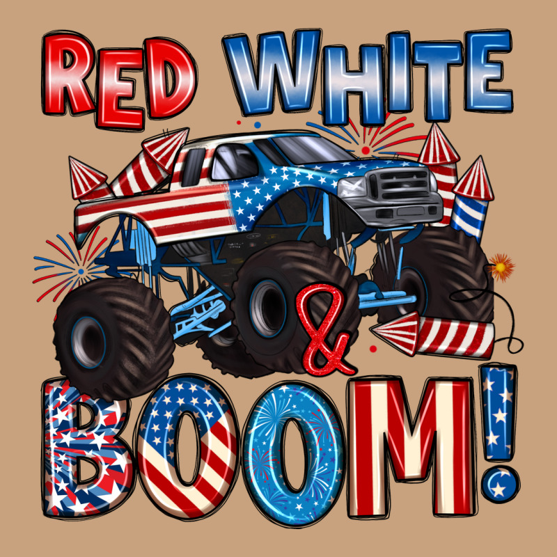 Red White And Boom 4th Of July Vintage Tee by Artiststas | Teevron