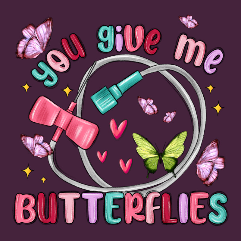 You Give Me Butterflies Premium Tee by MaliasSmallBusiness | Teevron