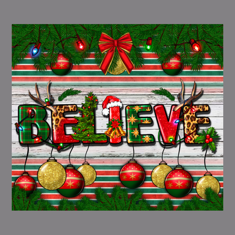 Christmas Believe Heavyweight Hoodie by BundleAndBundleShop | Teevron