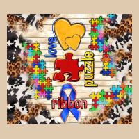Love Puzzle Ribbon Heavyweight Sweatshirt | Teevron