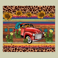 Truck Sunflower Leopard Heavy Core Tee | Teevron