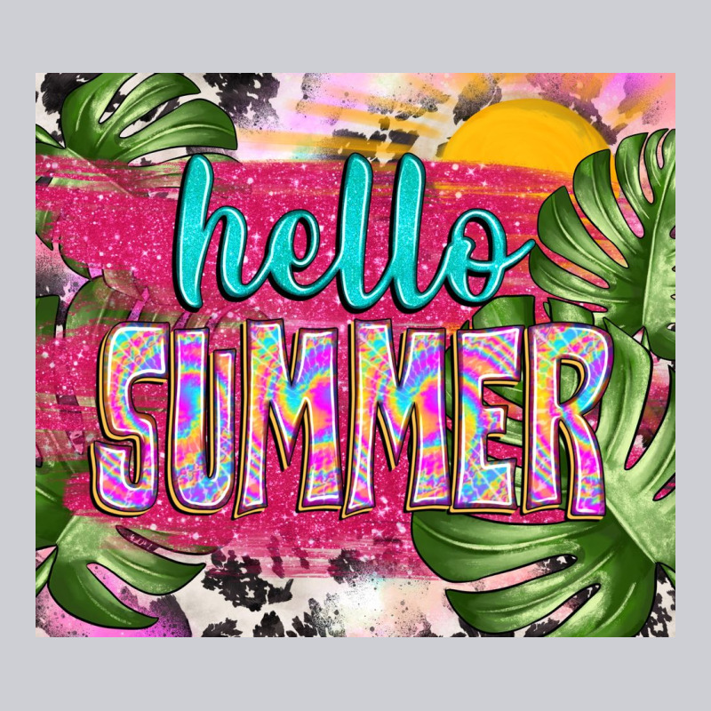 Hello Summer With Cowhide Heavyweight Sweatshirt by TumblerDesignByShophia | Teevron