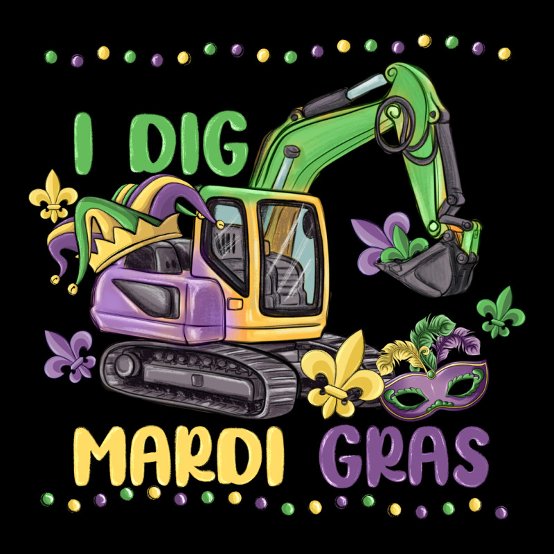 I Dig Mardi Gras Premium Tee by MaliasSmallBusiness | Teevron