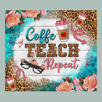 Coffee Teach Repeat Tumbler Heavyweight Hoodie | Teevron