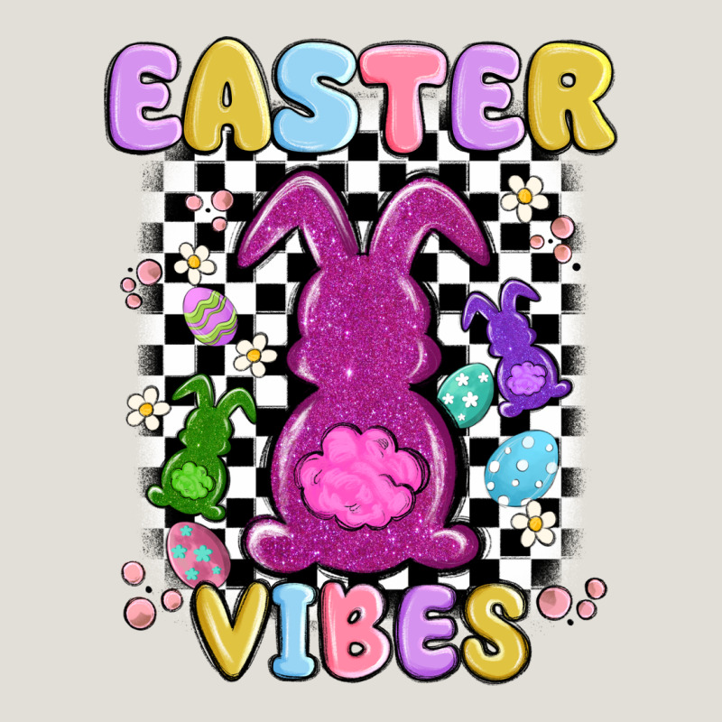 Easter Vibes Peep Faux Sequin Heavy Core Tee by MaliasSmallBusiness | Teevron