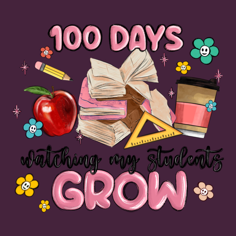 100 Days Of Watching My Students Grow Premium Tee by MaliasSmallBusiness | Teevron