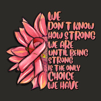 Pink Sunflower And Cancer Ribbon Breast Cancer Heavy Core Tee | Teevron