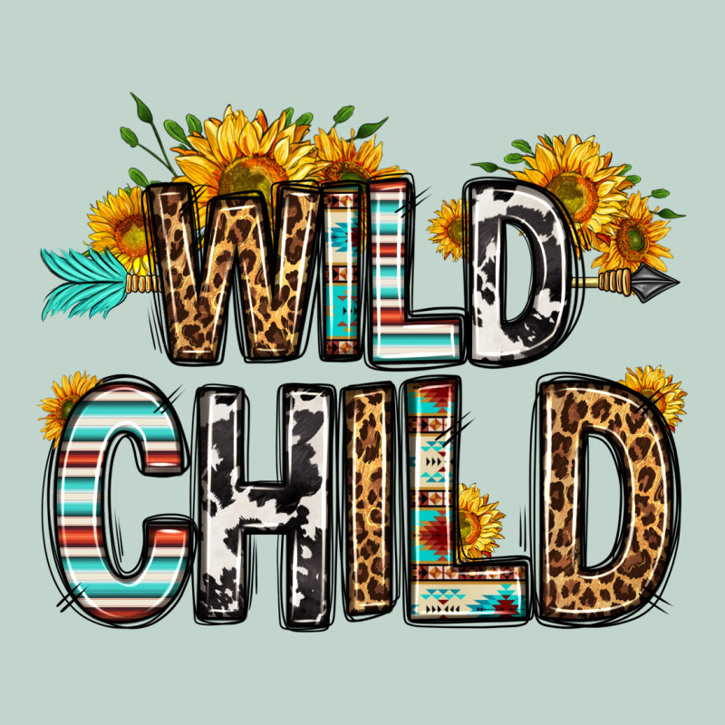 Wild Child Zipper Hoodie by OliviaCreatesArt | Teevron