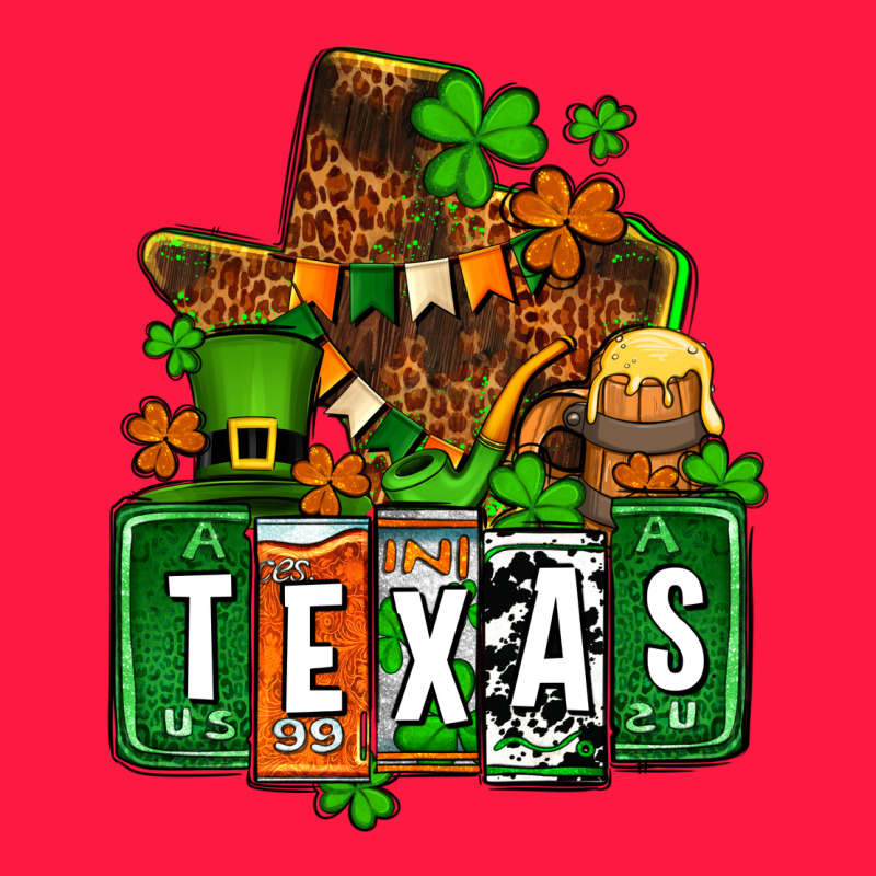 St. Patrick's Texas Map Zipper Hoodie by OliviaCreatesArt | Teevron