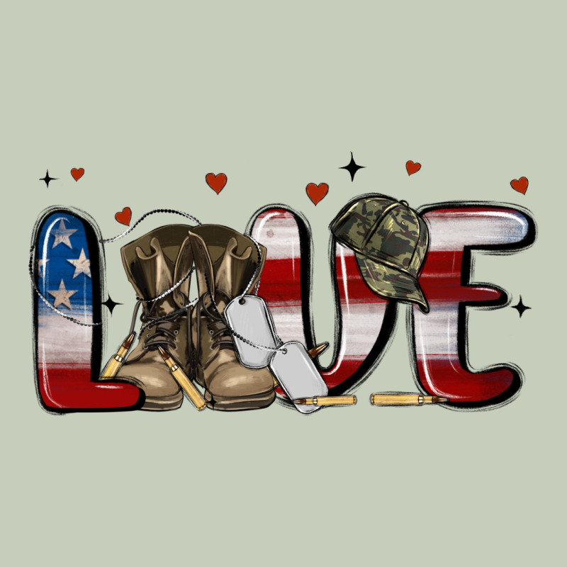Love Army Ladies Tee by MaliasSmallBusiness | Teevron