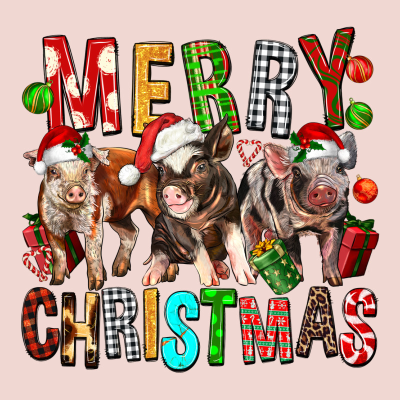 Merry Christmas Pigs Premium Sweatshirt by FaDigitalArtStudio | Teevron
