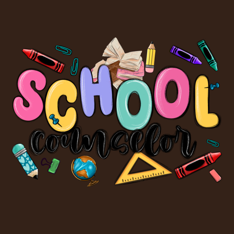 School Counselor Heavy Core Tee by MaliasSmallBusiness | Teevron
