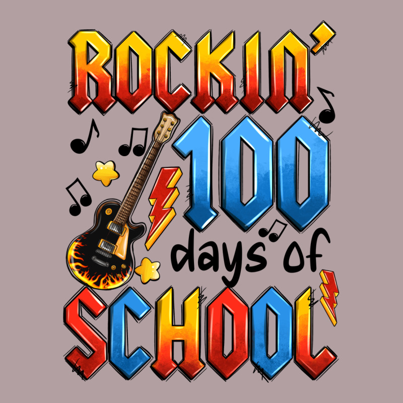 Rockin' 100 Days Of School Vintage Hoodie by Artiststas | Teevron