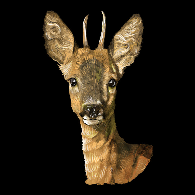 Red Brocket Deer Head Urban Hoodie by LillyAllenDesigns | Teevron