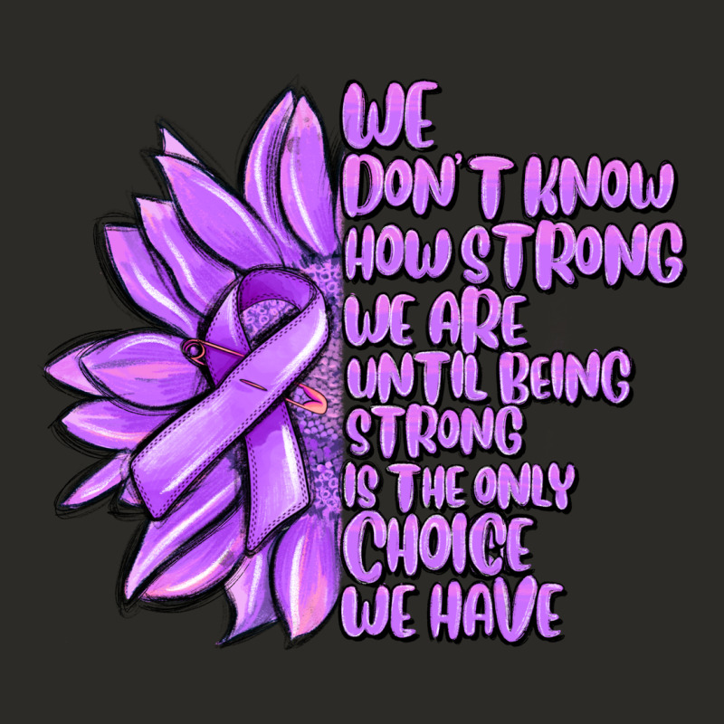Purple Pancreatic Cancer Sunflower And Cancer Ribb Heavy Core Tee by MaliasSmallBusiness | Teevron