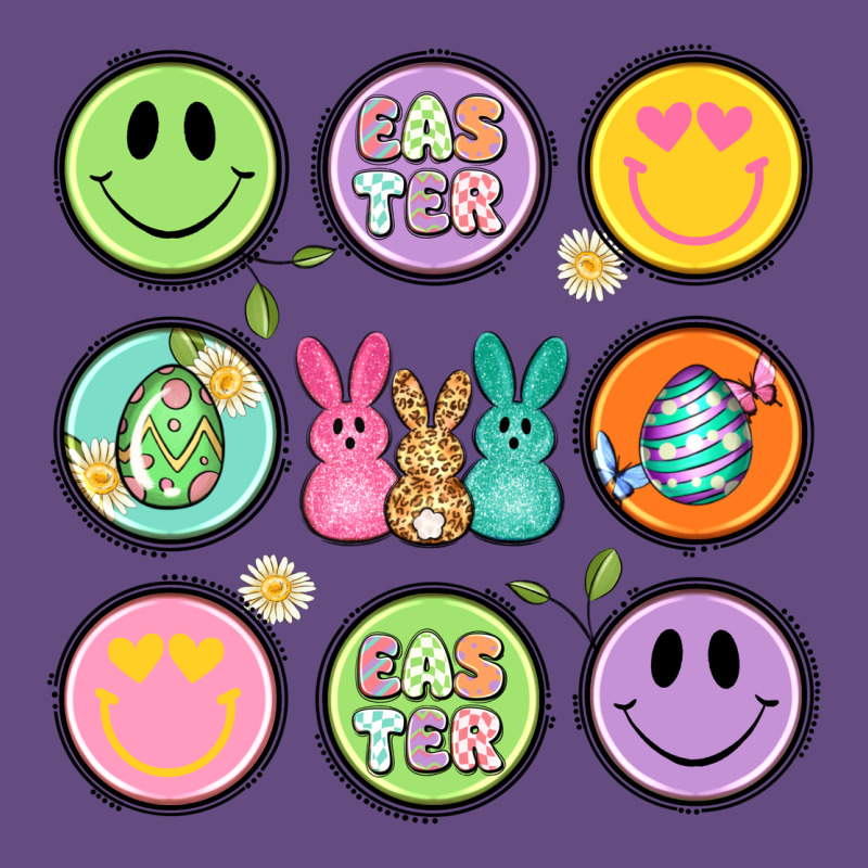 Easter Day Smiley Faces Vintage Hoodie by Artiststas | Teevron