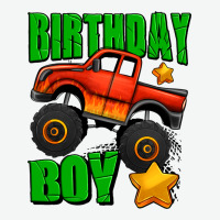Birthday Boy Monster Truck Urban Heavy Tee | Teevron
