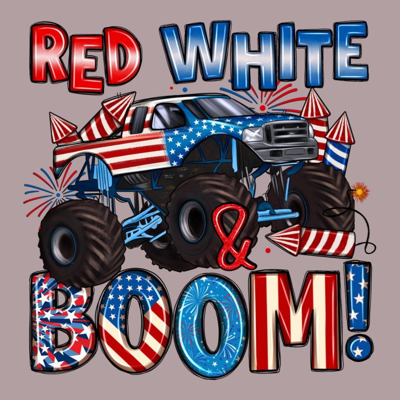 Red White And Boom 4th Of July Vintage Hoodie by Artiststas | Teevron