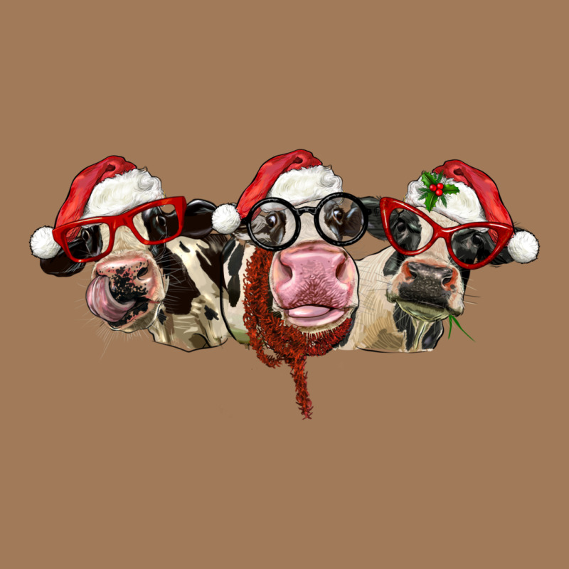 Christmas Holstein Cows Classic Tee by LillyAllenDesigns | Teevron