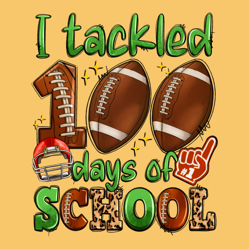 I Tackled 100 Days Of School Vintage Hoodie by Artiststas | Teevron