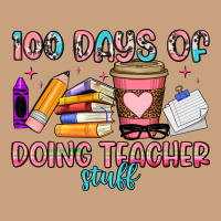 100 Days Of Doing Teacher Stuff Vintage Tee | Teevron