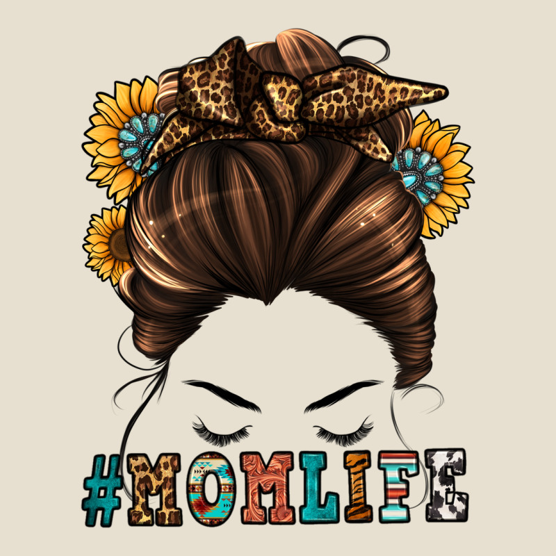 Mom Life Messy Bun Urban Heavy Tee by Jasminsmagicworld | Teevron