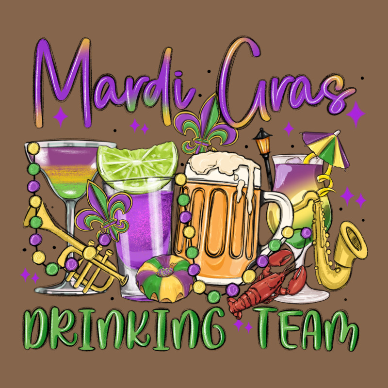 Mardi Gras Drinking Team Premium Tee by MaliasSmallBusiness | Teevron