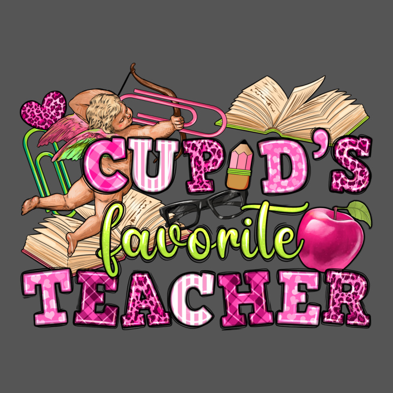Cupid's Favorite Teacher Zipper Hoodie by OliviaCreatesArt | Teevron