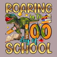 Roaring In To 100 Day Of School Vintage Hoodie | Teevron