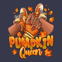 Pumpkin Queen Fall Black Girl Sneakers Long Sleeve Tee | Teevron