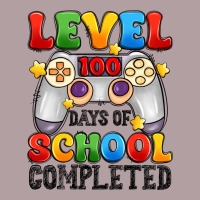 Level 100 Days Of School Completed Vintage Hoodie | Teevron
