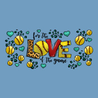 For The Love Of The Game Softball Urban Heavy Tee | Teevron