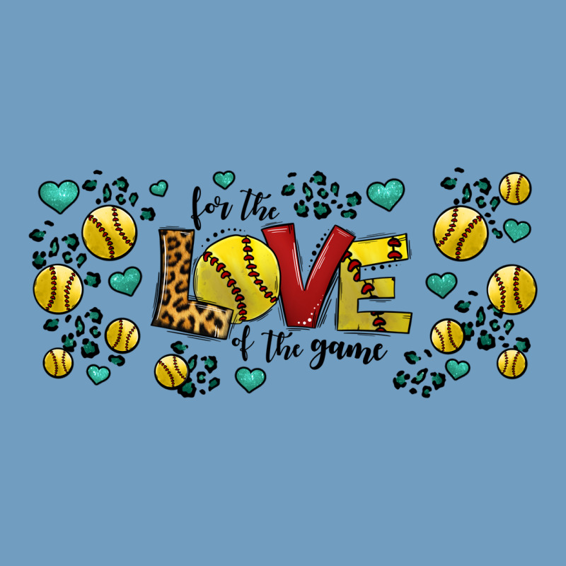 For The Love Of The Game Softball Urban Heavy Tee by Jasminsmagicworld | Teevron