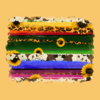 Serape Sunflowers Leopard Cowhide Background Vintage Hoodie | Teevron