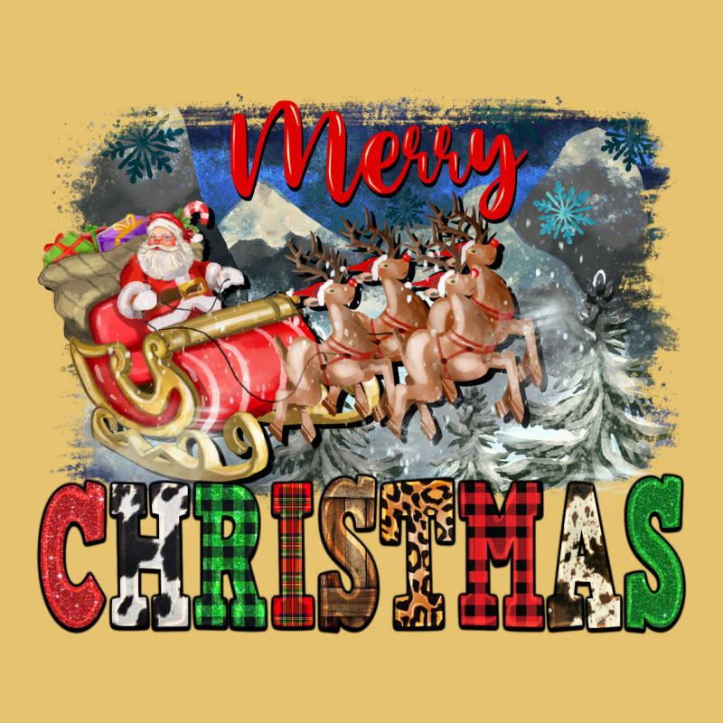 Merry Christmas Santa Sleigh Premium Sweatshirt by FaDigitalArtStudio | Teevron