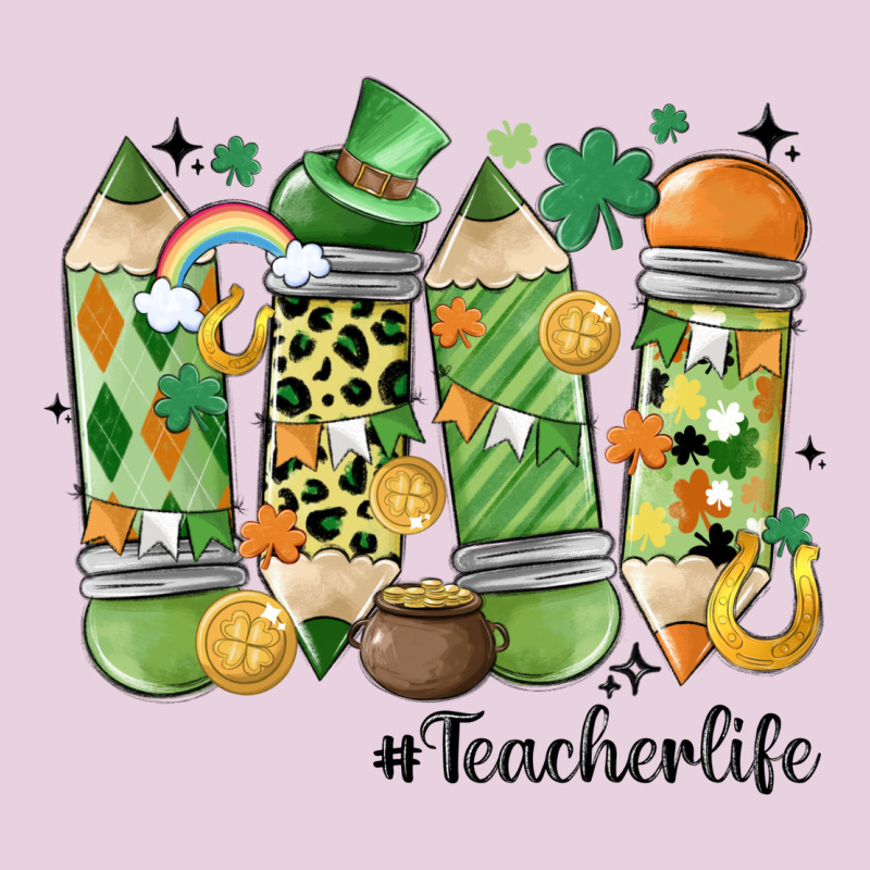 Retro Patricks Day Teacher Life Ladies Tee by MaliasSmallBusiness | Teevron