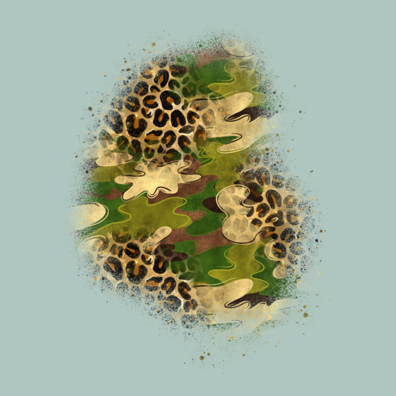 Camouflage And Leopard Patch  1 Premium Sweatshirt by BundleAndBundleShop | Teevron